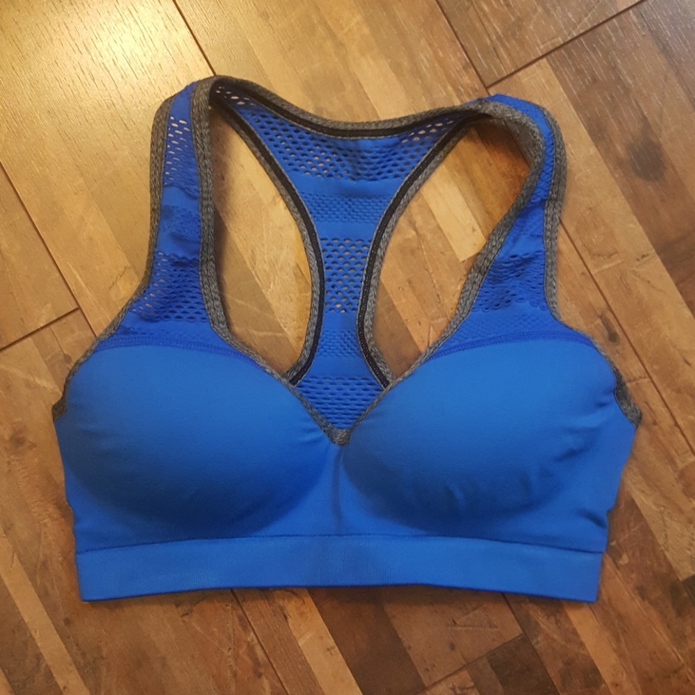 VS PINK Royal Blue push up work out bra!